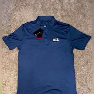 Blue Men’s golfing shirt